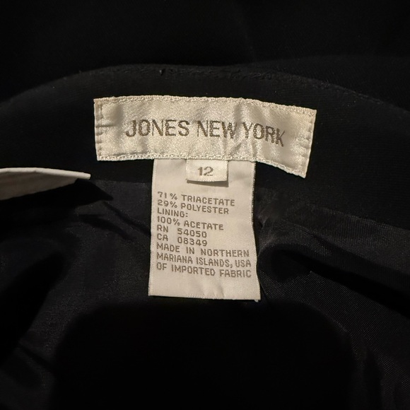 Jones New York Classic Black Pencil Skirt - Picture 3 of 5